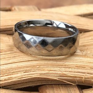 Stainless Steel Band Ring. Size 11